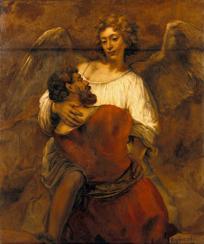 Рембрандт Встреча с Ангелом